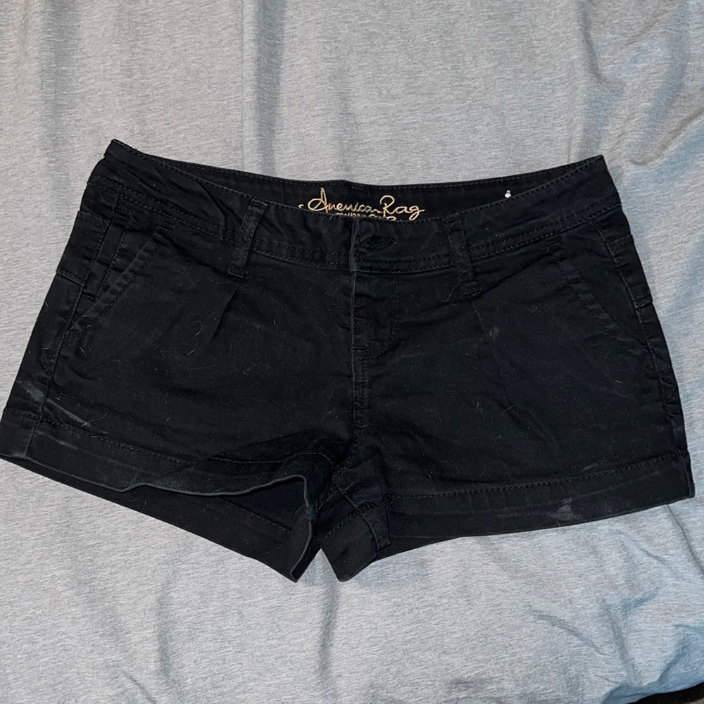 Black shorts size 3